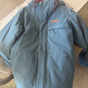 New Columbia Men's Teal Performance Jacket